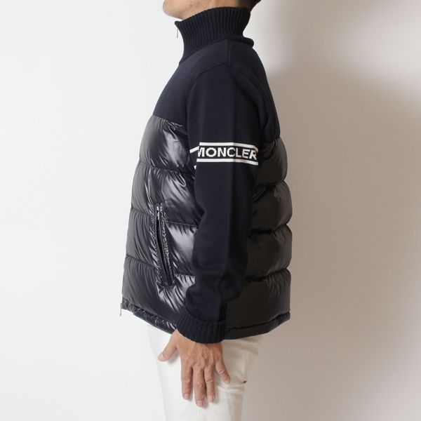 モンクレール MONCLER メンズ ニットダウン コンビネーション ブルゾン