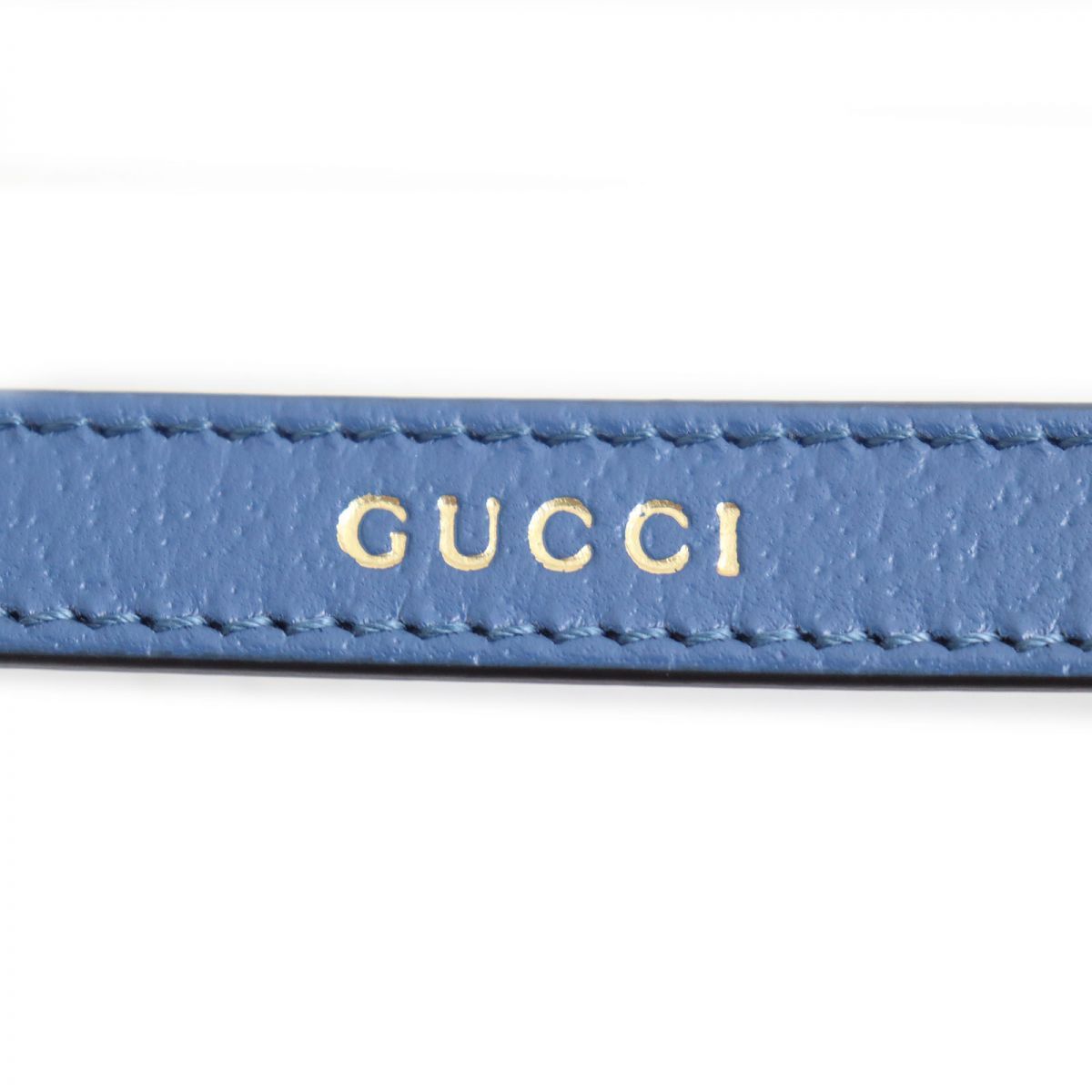 GUCCI 水色 レザー ベルト 5396de2497d3515efd2fe4319a383b