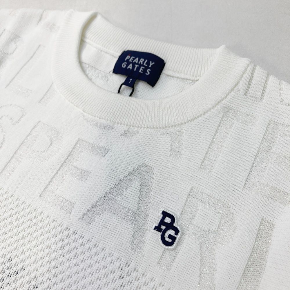 サイズ：1 PEARLY GATES パーリーゲイツ 2024年モデル ニット