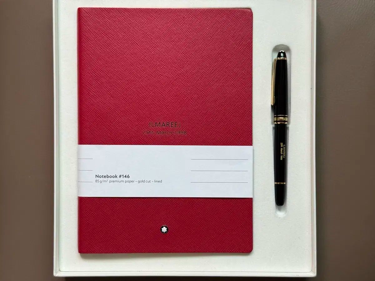Montblanc モンブラン 水性ペン ノート セット 彫刻 あり