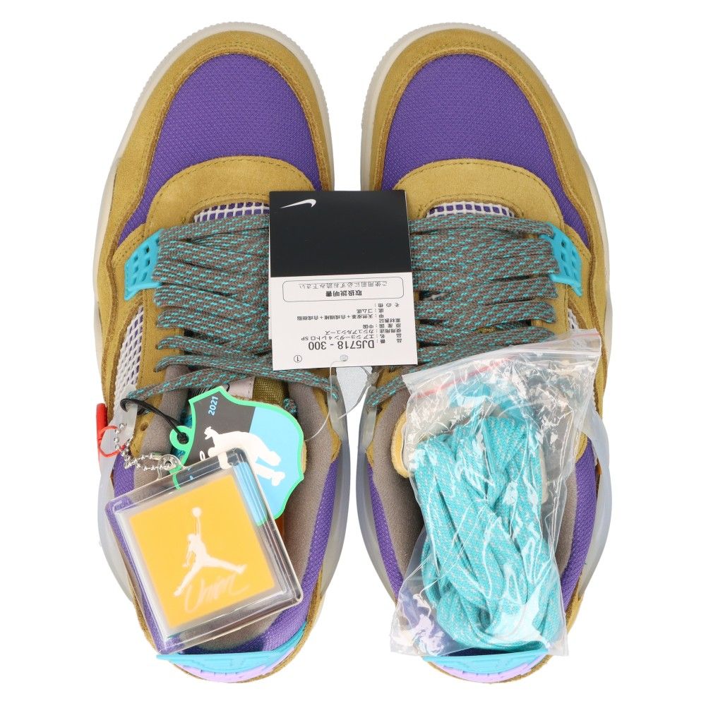 NIKE (ナイキ) ×UNION AIR JORDAN 4 SP DESERT MOSS ユニオン エア  