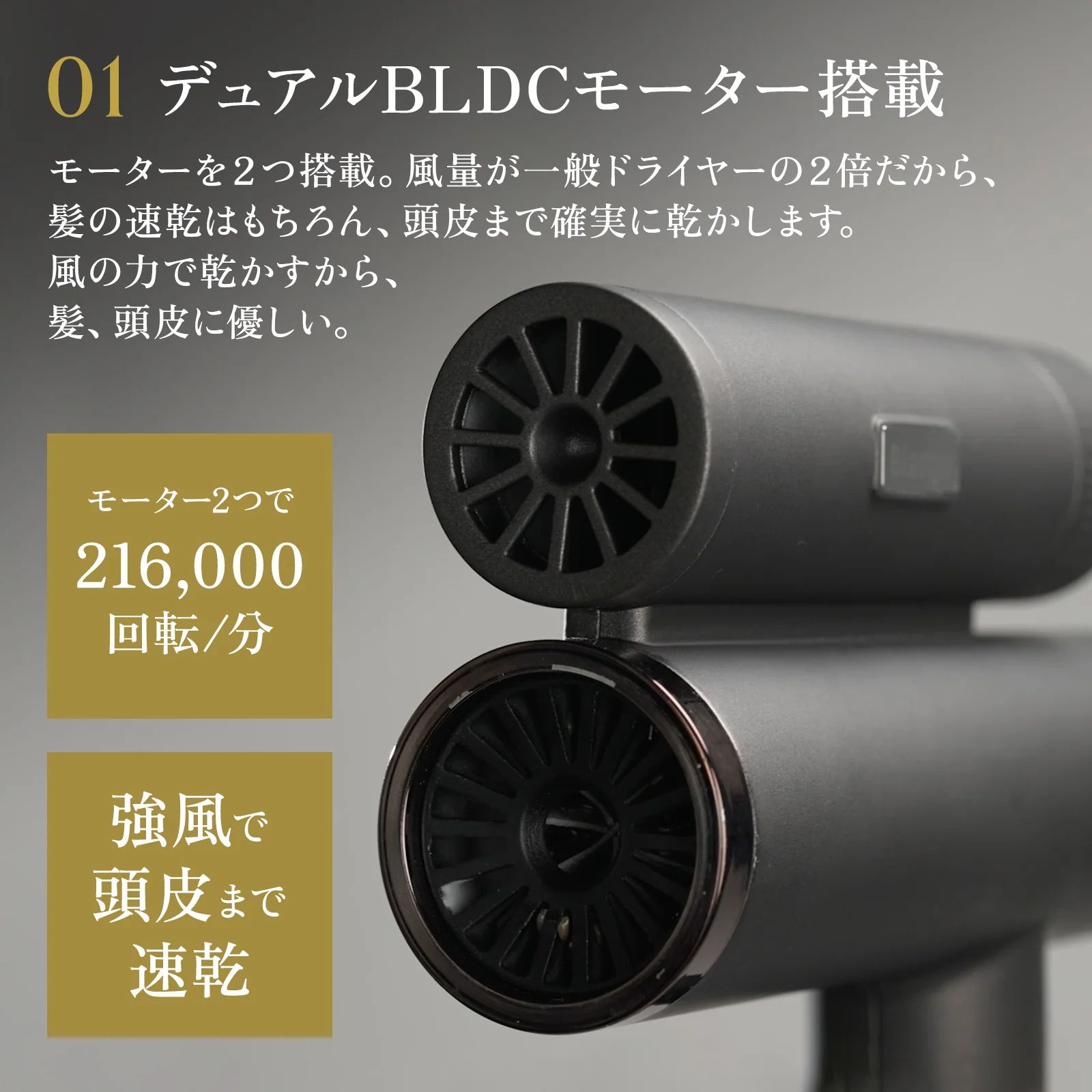 Blaster Pro（ブラスタープロ）ヘアドライヤー - メルカリ