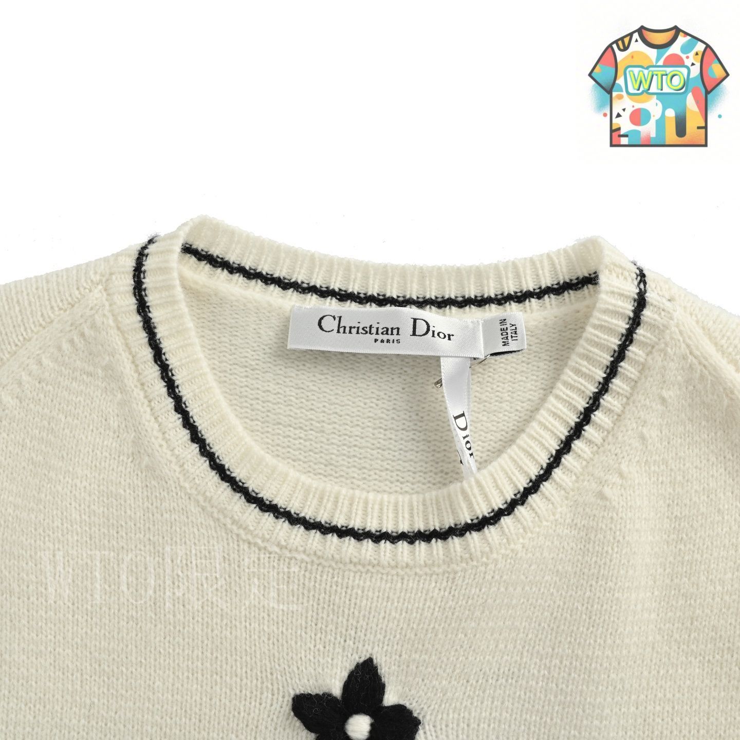 今日WTO】Dior 25SS CD ロゴニット半袖-YP69 - メルカリ