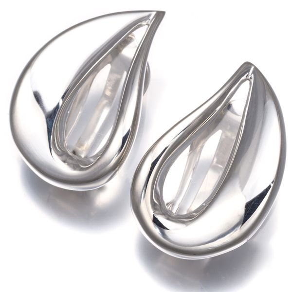 ジョージジェンセン イヤリング ティアドロップ シルバー 925 173915