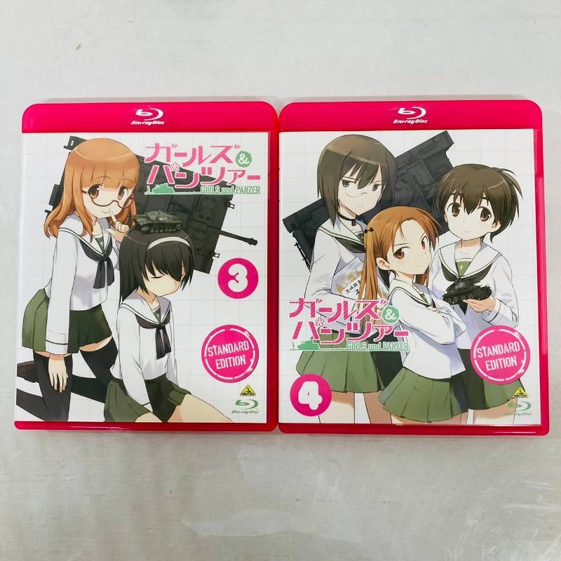 ガールズ ＆ パンツァー 1-6巻 セット 劇場版 まとめ Blu-ray