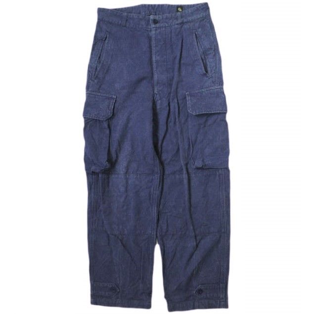 KAPTAIN SUNSHINE x BEAMS PLUS キャプテンサンシャイン ビームスプラス 21SS 別注 日本製 M-47 Military  Trousers ヘリンボーンカーゴパンツ KSBP21SPT01 30 NAVY ボトムス g16558 - メルカリ