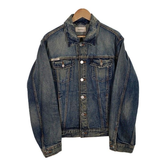 FOG ESSENTIALS エッセンシャルズ USED加工 デニム トラッカー