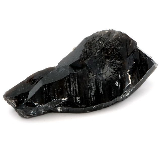 モリオン 原石 ポイント 黒水晶 山東省産 383g 天然石 パワーストーン 1点もの Morion 送料無料 クリスマス 贈り物 ギフト プレゼント