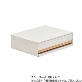 B.Bファニシング TREE 家電下引き出し収納スライドテーブル ホワイト TRKS0243KIWHT