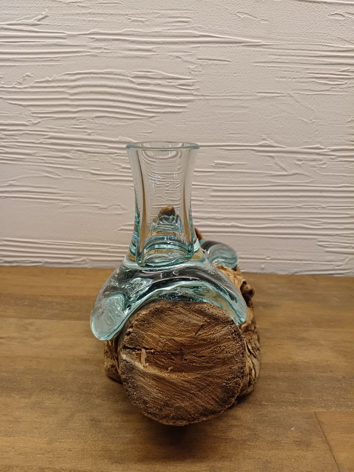 アジアン バリ島 流木 ガラスボール オブジェ 置物 リゾート