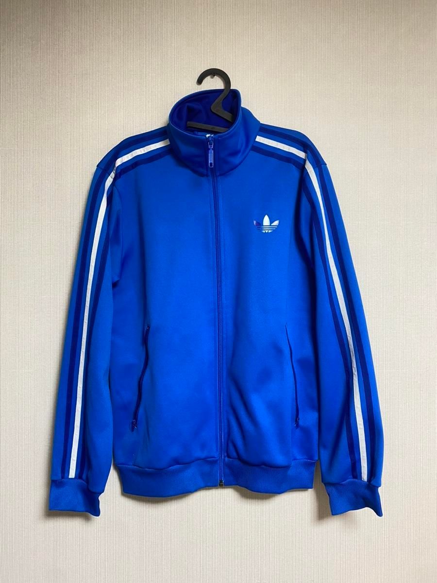 【雷市場（ポンジャン）商品韓国直送】（ 100 ） adidas(アディダス) ファイヤーバード ジャージ 青