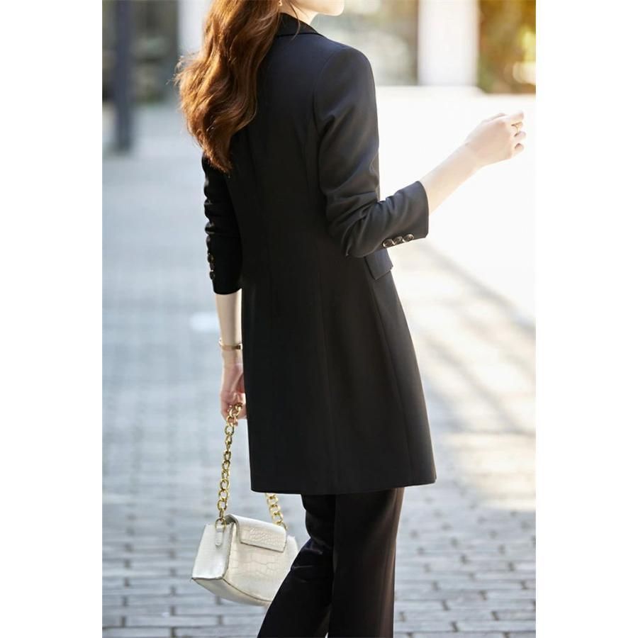 大きいサイズ テーラードジャケット＆ワイドパンツ