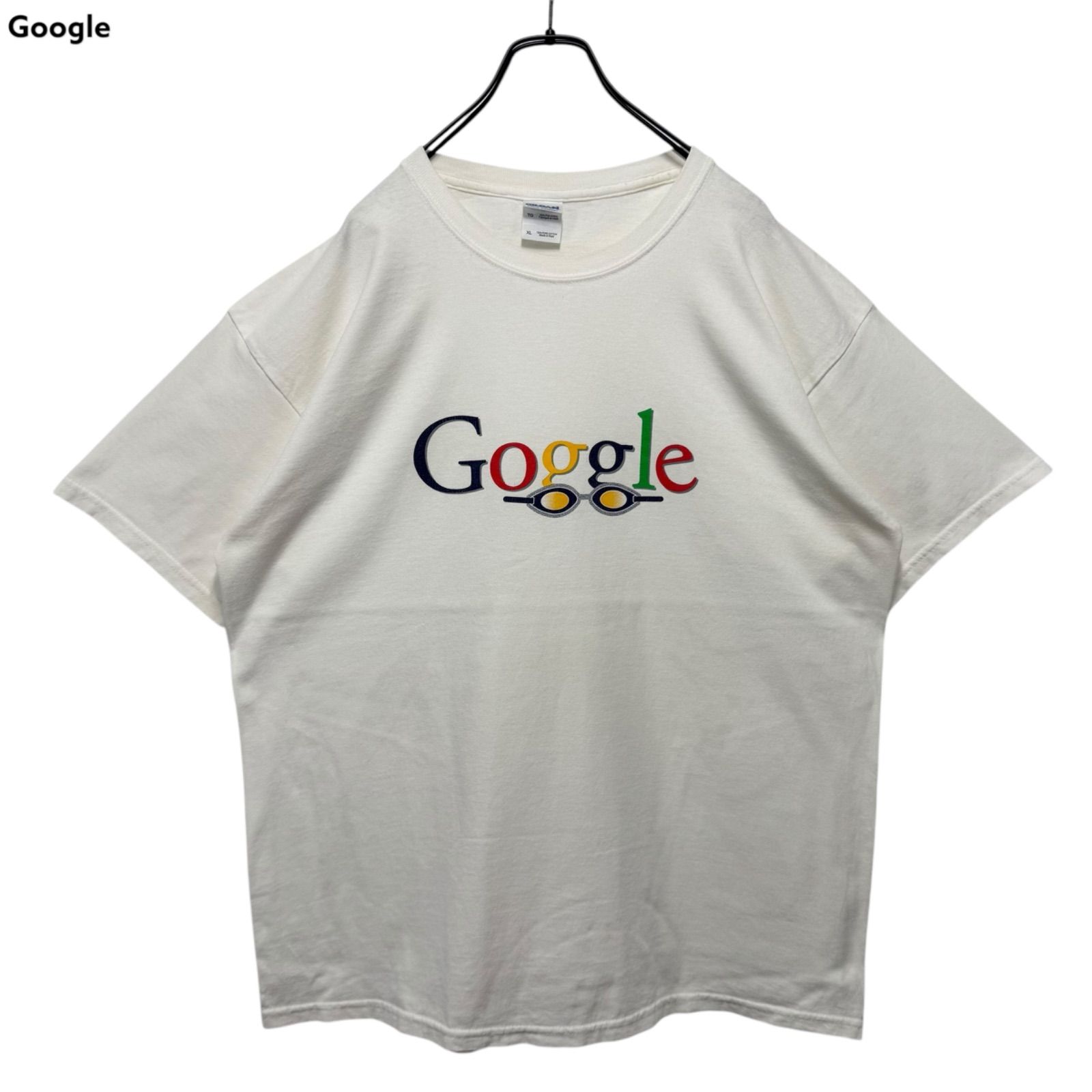 Google グーグル tシャツ 企業 公式 y2k 90s OLD tee 00s Google Logo Print T-shirt Tee グーグル プリント Tシャツ