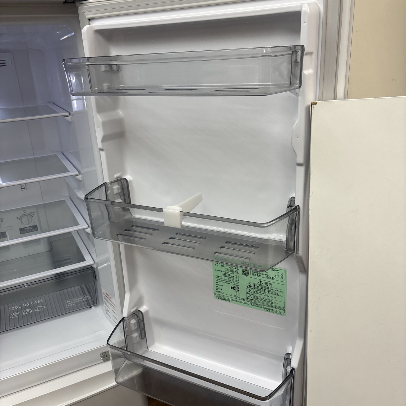 名古屋近郊送料設置無料　三菱電機冷蔵庫168L I732 🌈 名古屋市近郊配送設置無料！ MITSUBISHI 冷蔵庫 （168L
