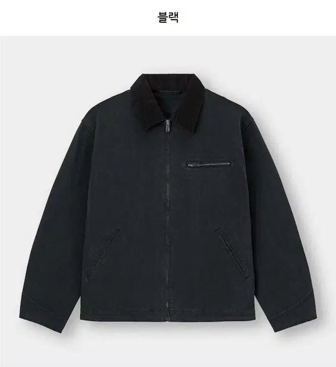 UNIQLO(ユニクロ) GU ワークジャケット 黒 L