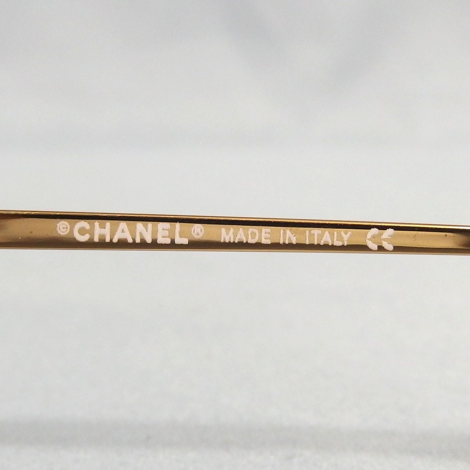 良品☆CHANEL ココマーク ラインストーン ツーポイント