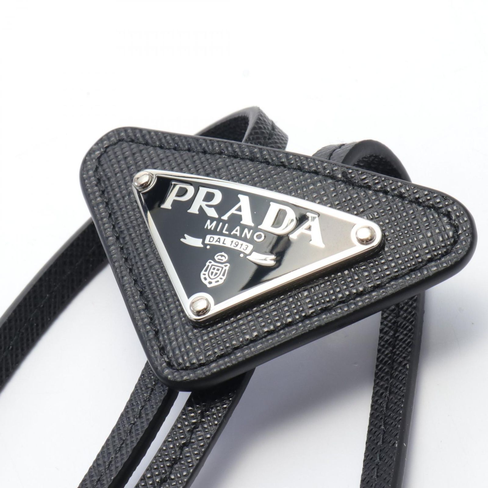 プラダ SAFFIANO TRIANG ネクタイ （☆PRADA☆ブラック