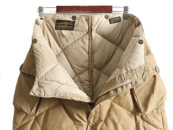 希少カラー❗️送料込‼️エディーバウアー カラコラムダウンパンツ ヴィンテージ お得なクーポン配布中!】 70s 80s ☆ エディバウアー カラコラム