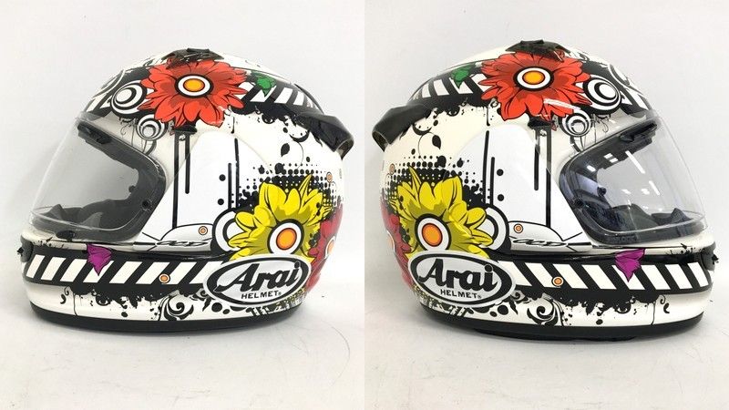 Arai 花柄 QUANTUM-J Blossam クァンタムJ ブロッサム アライ フル