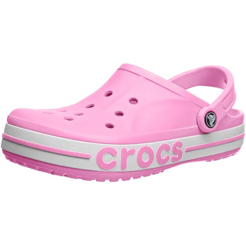 Crocs メンズ レディース Bayaband クロッグ US サイズ: 6 Women/4 Men カラー: ピンク