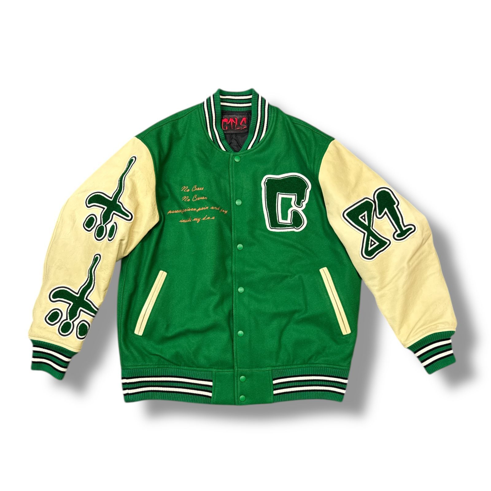 CVTVLIST 23SS CREW UNIVERSITY JACKET クルーユニバ―シティジャケット