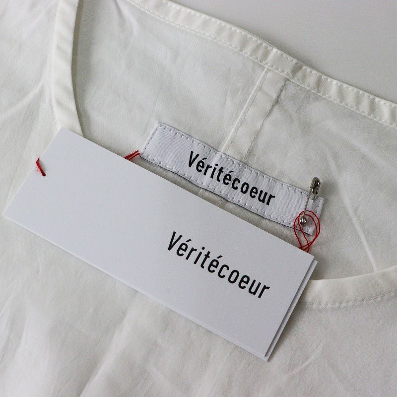  2025 SS ヴェリテクール Veritecoeur VC-2710 プルオーバートップス F｜オフホワイト カットソー ブラウス アンサンブル トップス