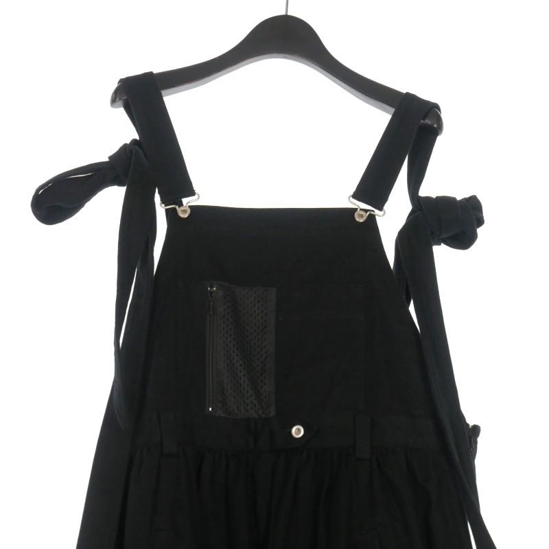 【新品未使用】bedsidedrama リボンタイサロペット ベットサイドドラマ bedsidedrama Ribbon Tie Salopette