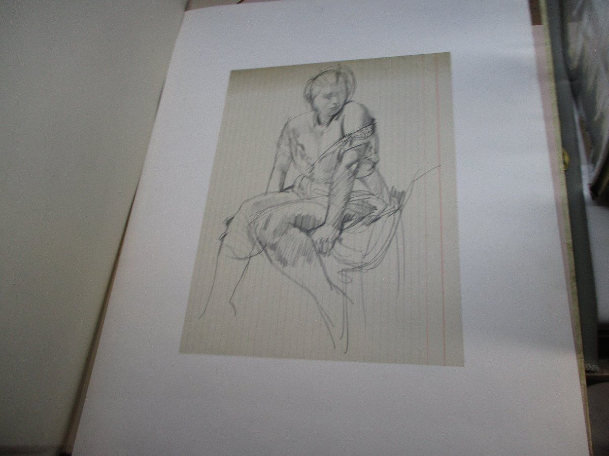 R.KOISO 小磯良平 DOUZE DESSINS デッサン画【1973.5. - メルカリ