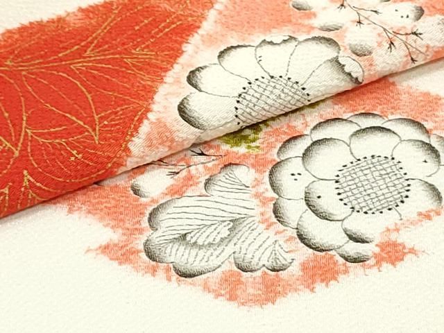 平和屋着物○日本工芸会正会員 絞りの小倉 辻が花の建亮 小倉