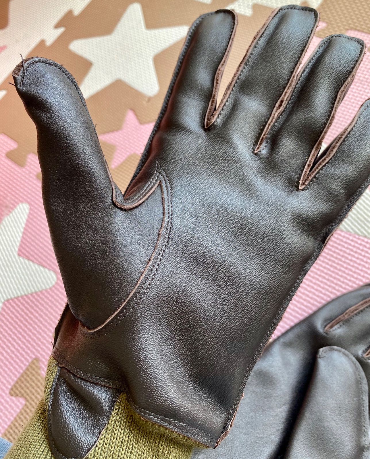 Plain Leather Gloves サイズ1 - 手袋