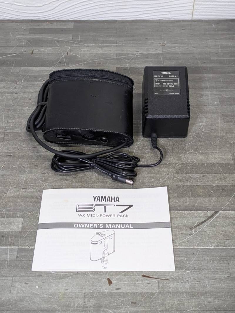 YAMAHA ヤマハ BT7 通電OK WX用電源ボックス 電池 ウインドシンセサイザー用