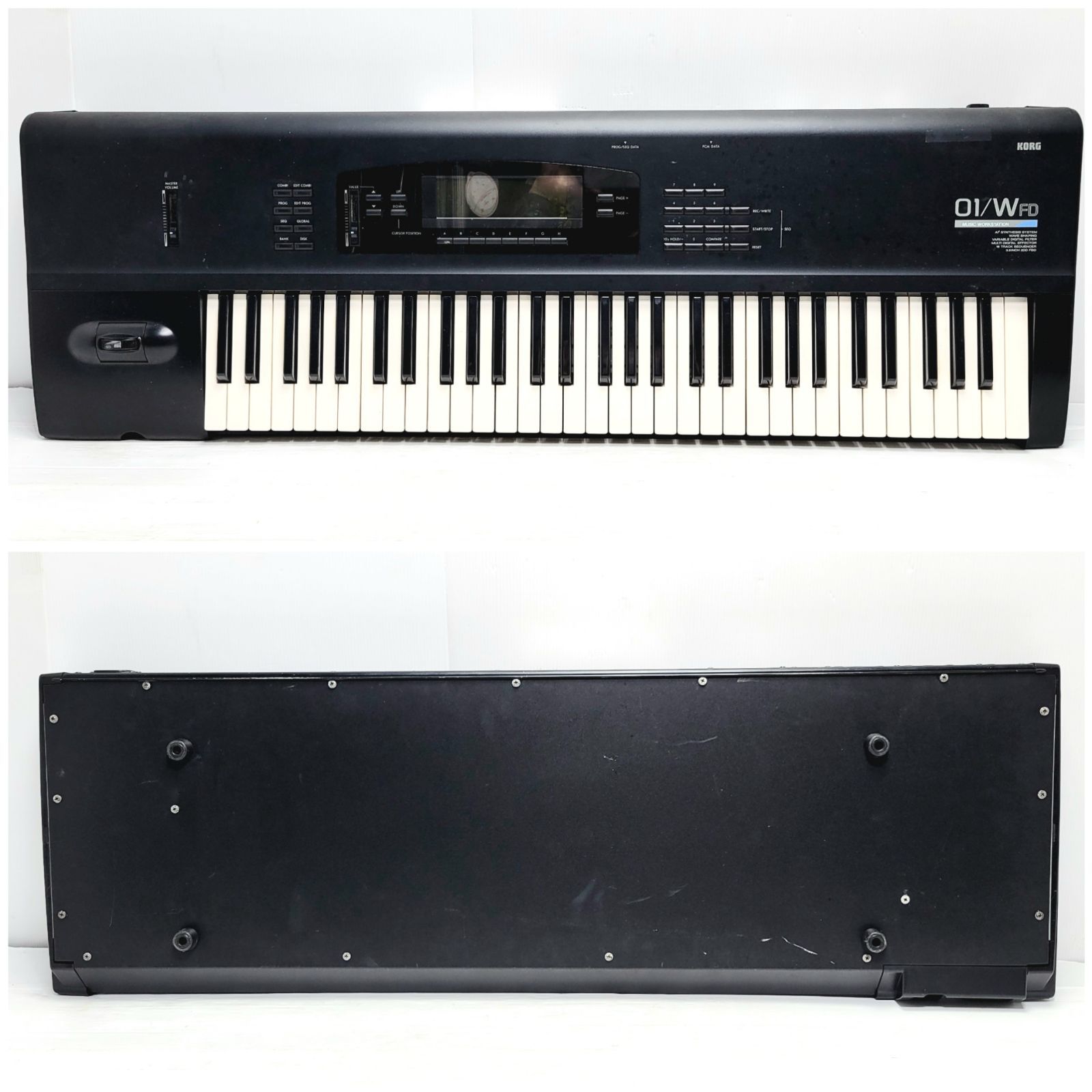 KORG 01/W FD シンセサイザー 専用ケース付き - メルカリ