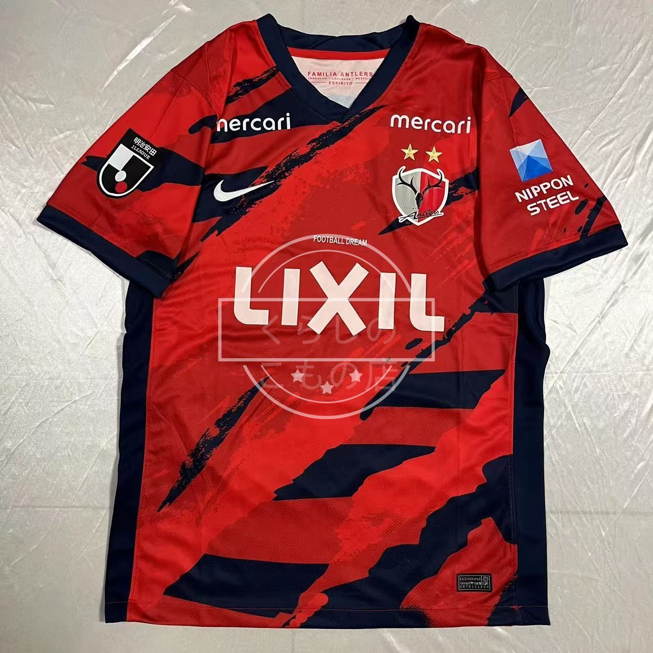 正規品　鹿島アントラーズ　2XL ユニフォーム オフィシャルオンラインストアよりユニフォーム販売方法変更の