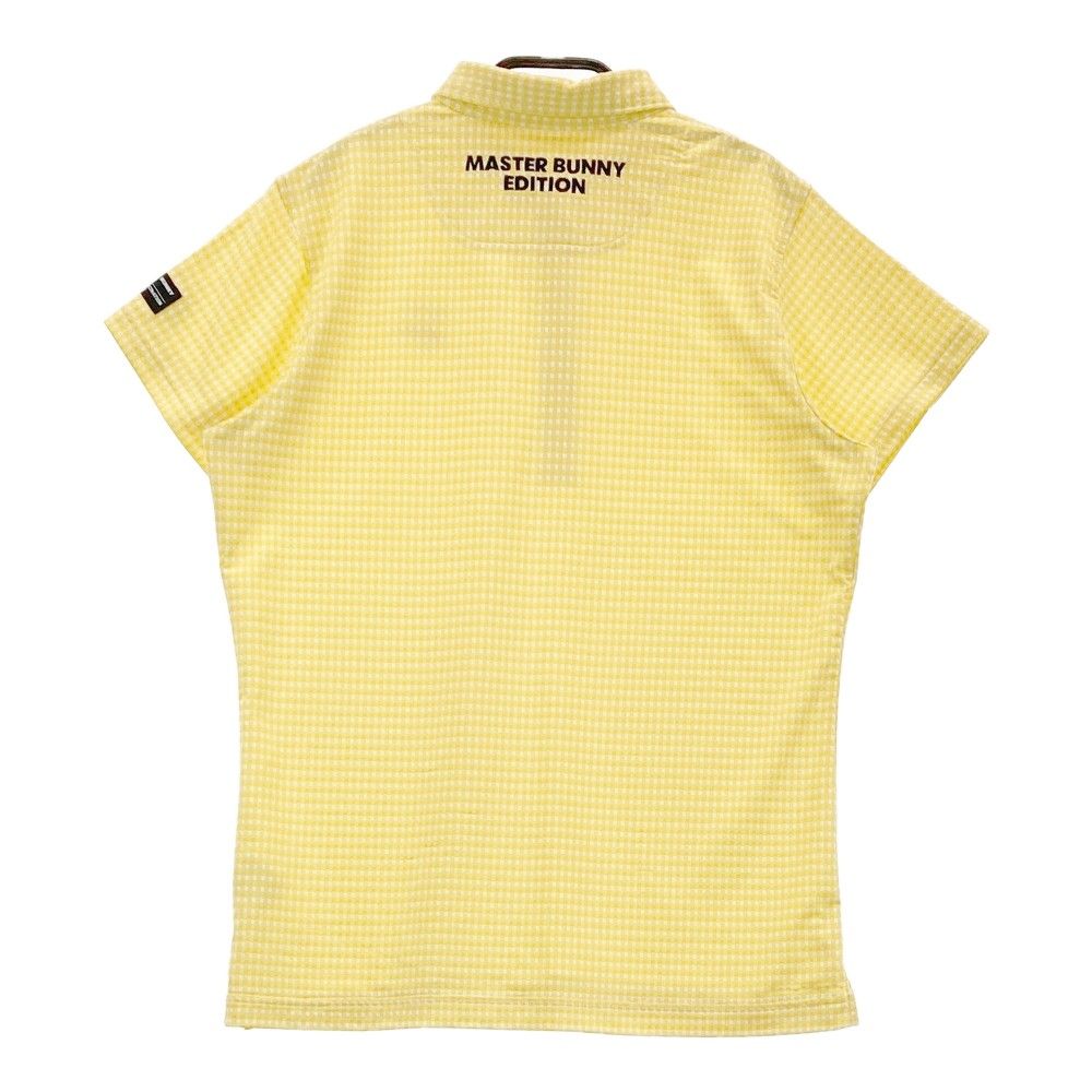 MASTER BUNNY EDITION ポロシャツ イエロー サイズ2 MASTER BUNNY EDITION ポロシャツ イエロー サイズ2 サイズ：2 MASTER