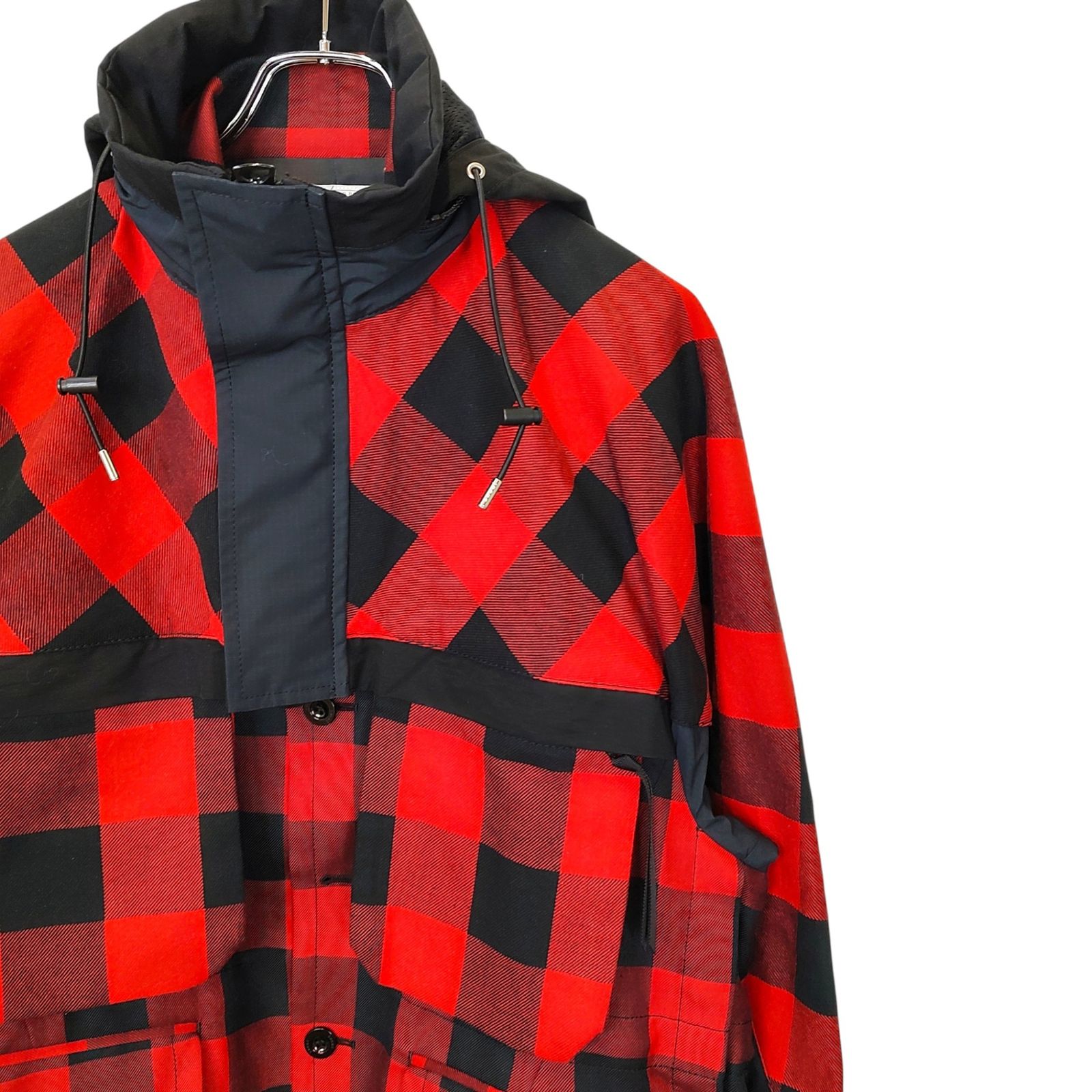 sacai サカイ 22SS BUFFALO CHECK BLOUSON バッファロー チェック