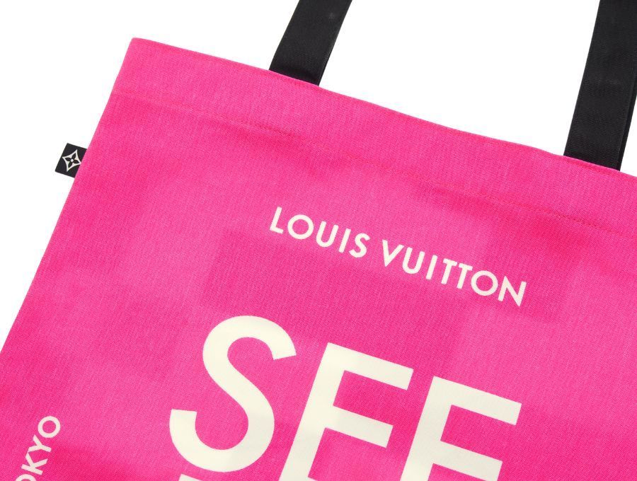 □Louis Vuitton SEE LV ノベルティトートバッグ SEE LV】ルイ・ヴィトンの限定トートバッグがもらえちゃう