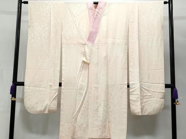 平和屋着物□豪華振袖・長襦袢セット 刺繍 花車文 暈し染め 金銀