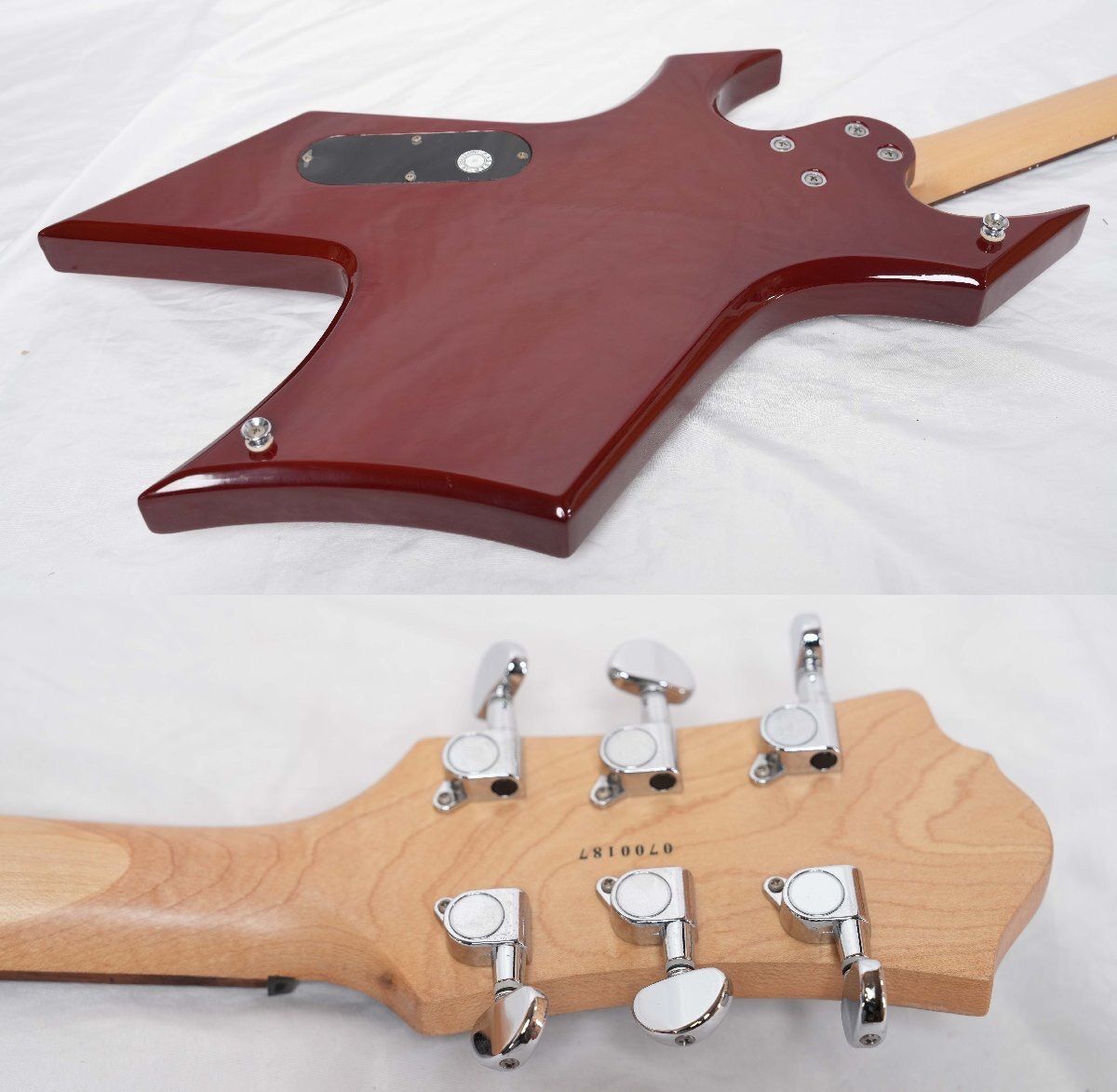 ☆B.C.RICH☆WARLOCK RED BURST ワーロック 2007年製 美品