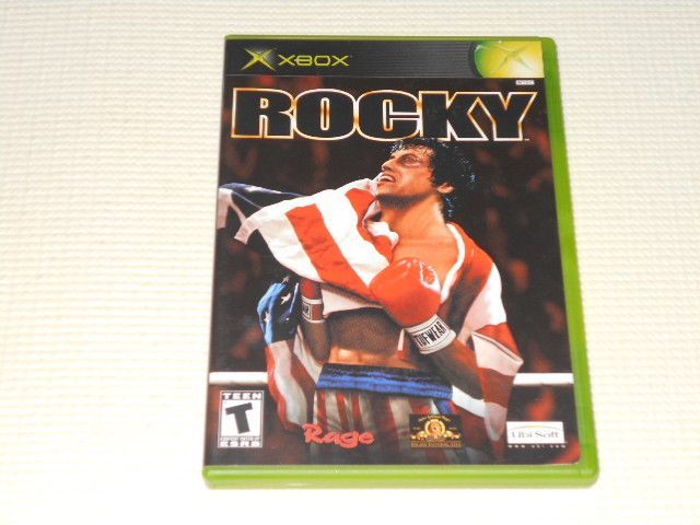 高評価なギフト xbox☆ROCKY 海外版 北米版☆箱付・説明書付・ソフト付☆動作 ソフトウェア