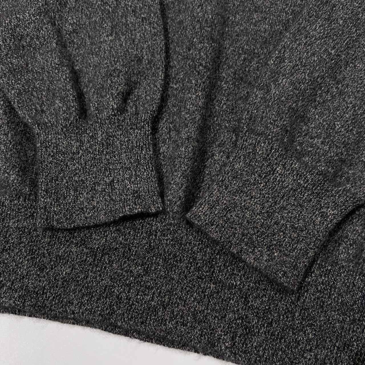 スコットランド製 80s カシミヤ100% SCOTNESS モックネック カシミア 