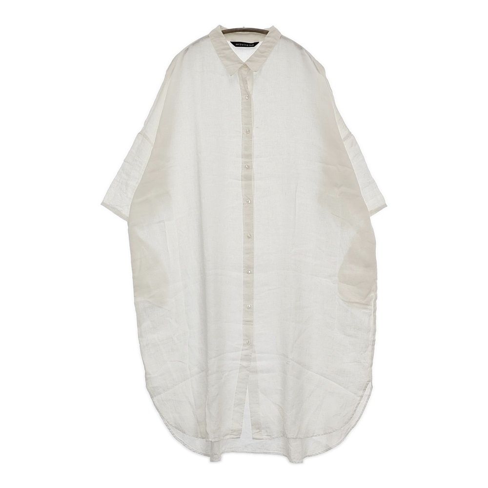 ミズイロインド　シャツ　ワンピース　リネン mizuiro ind（ミズイロインド） 2020 SPRING & SUMMER