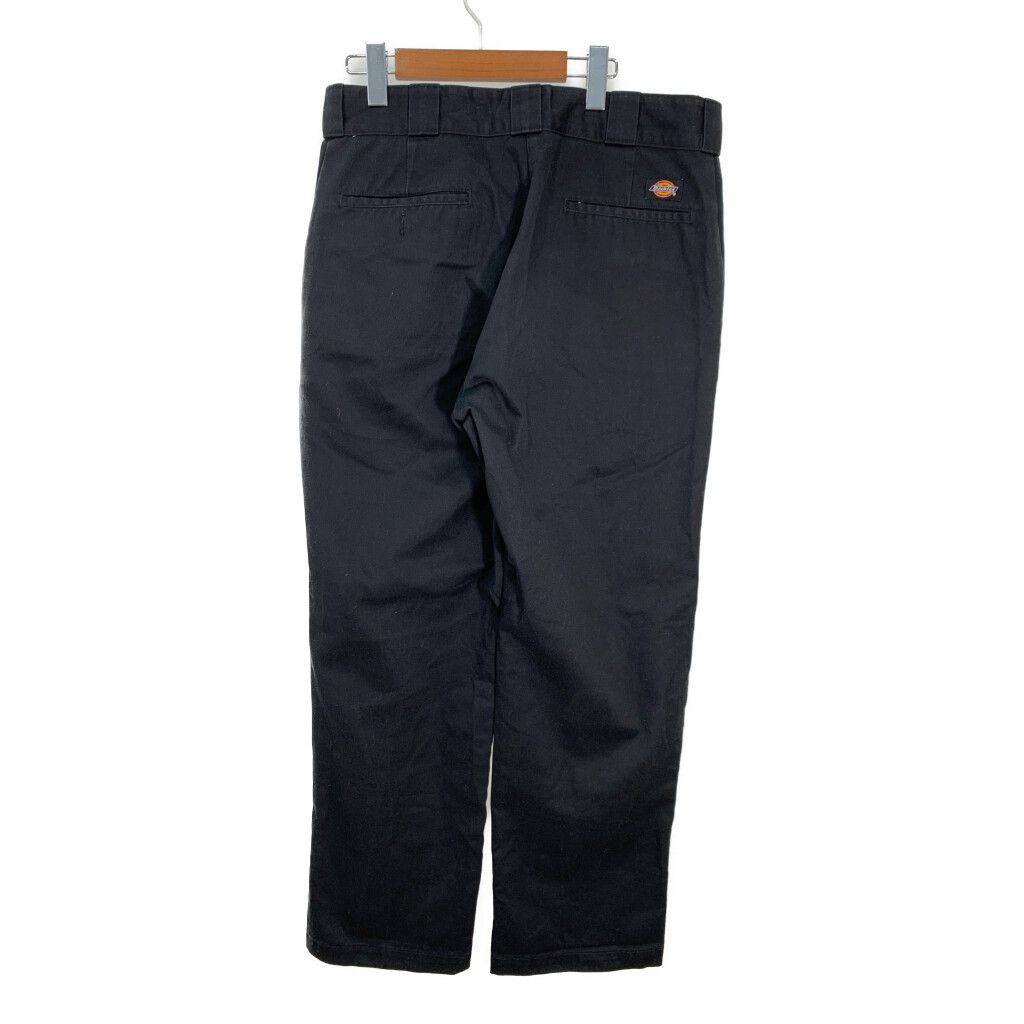 Dickies ディッキーズ 874 ワーク パンツ ブラック (メンズ W34 L32) 中古 古着 R4197