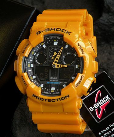 CASIO Gショック GA-100A-9A 海外モデル メンズ 腕時計 ジーショック