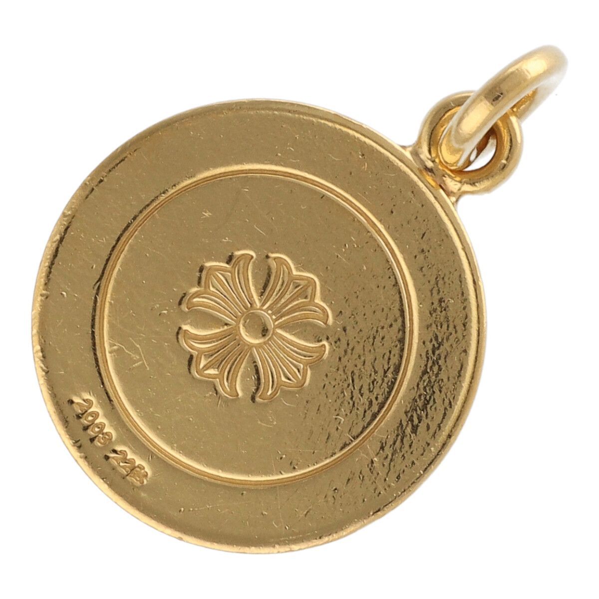 中古】 CHROME HEARTS クロムハーツ エンジェルメダルチャーム