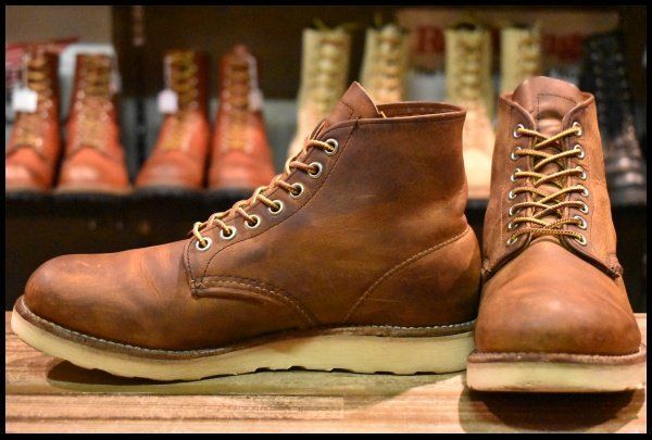 【極美品】◾️RED WING◾️ワークブーツ◾️レースアップ◾️708◾️刺繍羽根タグ レッドウィング刺繍羽タグ - メルカリ