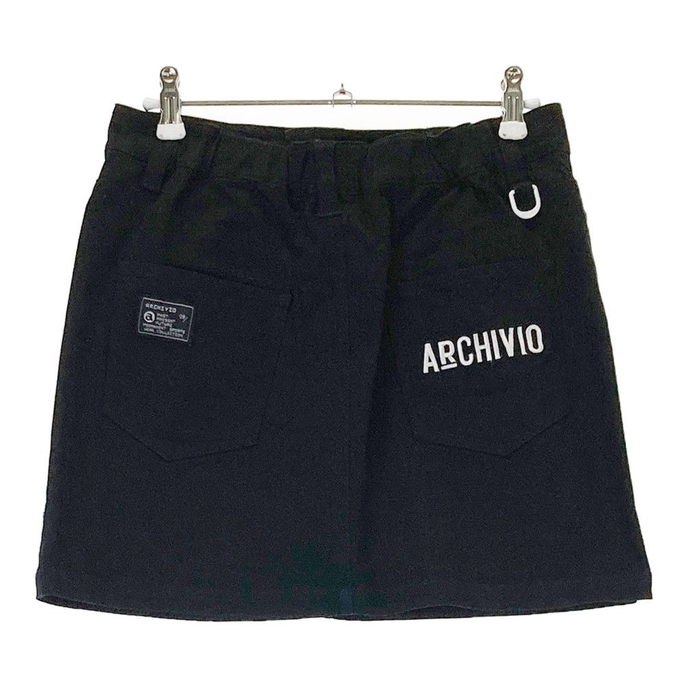 ARCHIVIO アルチビオ　スカート　38 黒 サイズ：38 ARCHIVIO アルチビオ × NEW ERA ストレッチスカート
