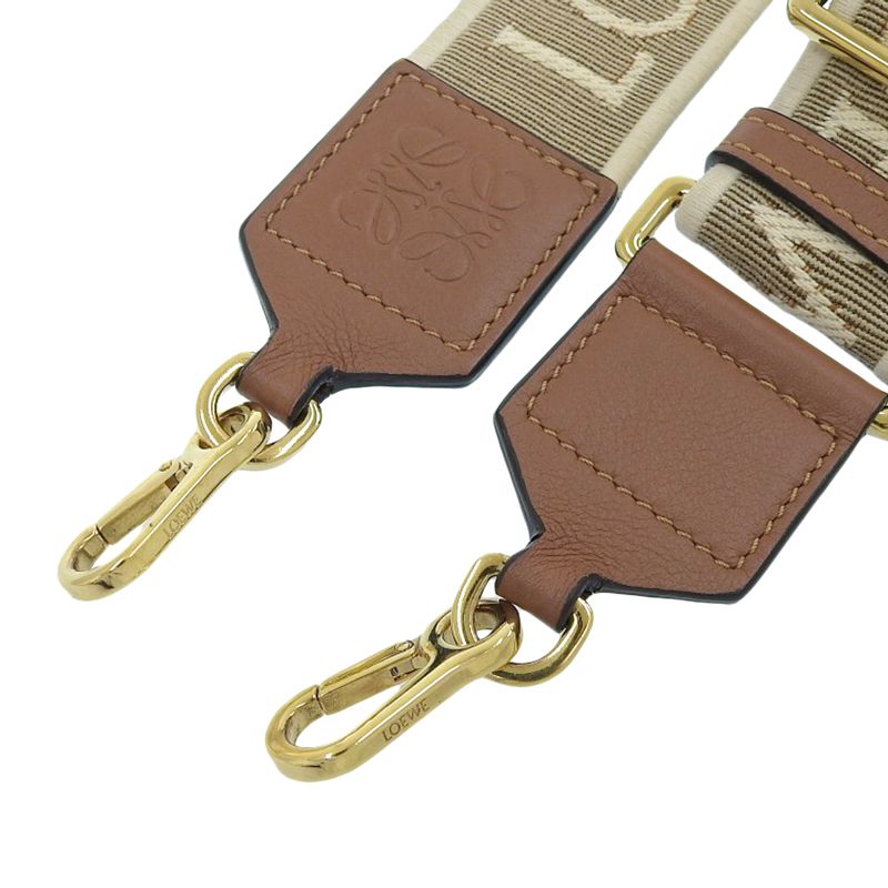 ロエベ LOEWE ショルダーストラップ アナグラム ジャカード