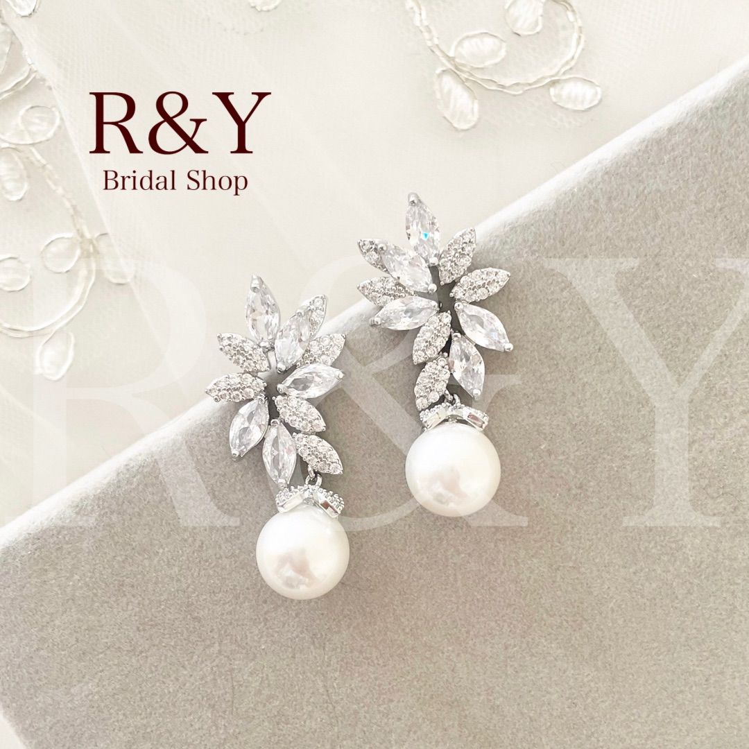 あこや真珠　ブライダルピアス　ウェディング　パールピアス ブライダル ピアス ウェディング パール 結婚式 お呼ばれ パール