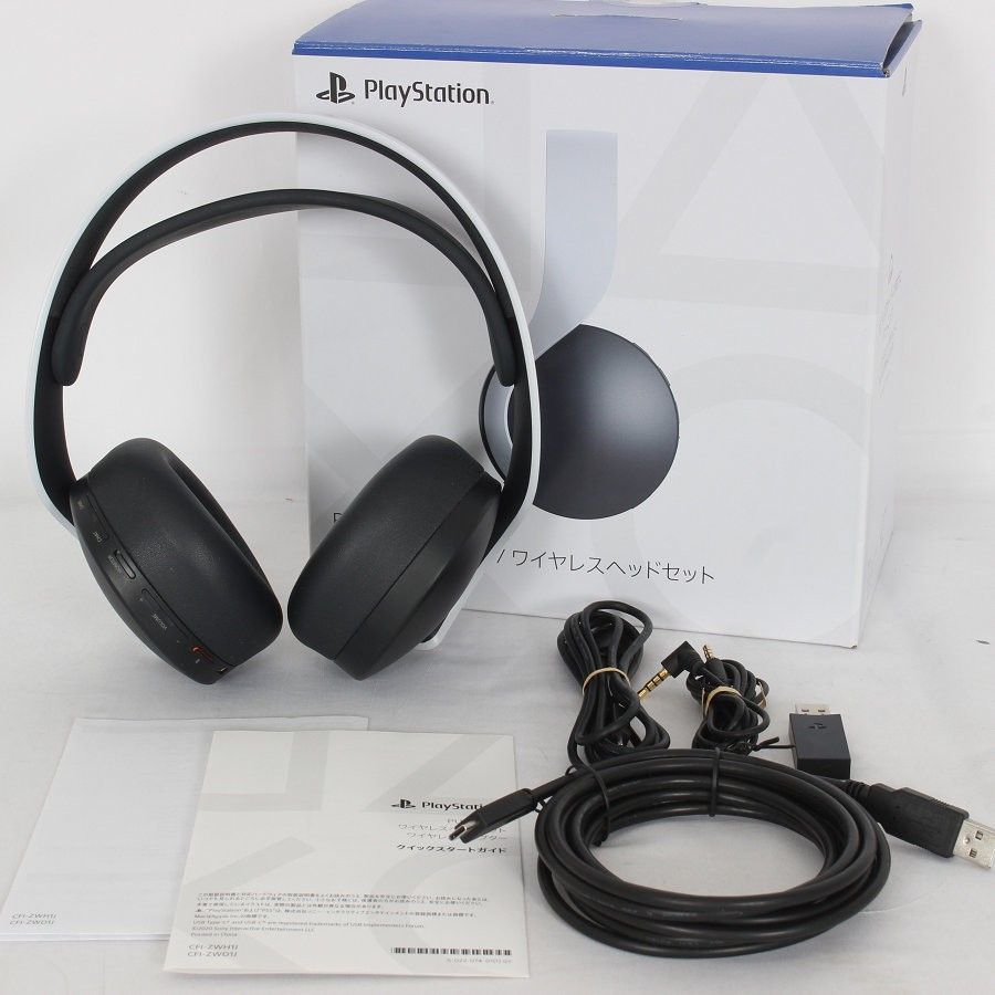 美品】SONY PULSE 3D CFI-ZWH1J ツートン ワイヤレスヘッド