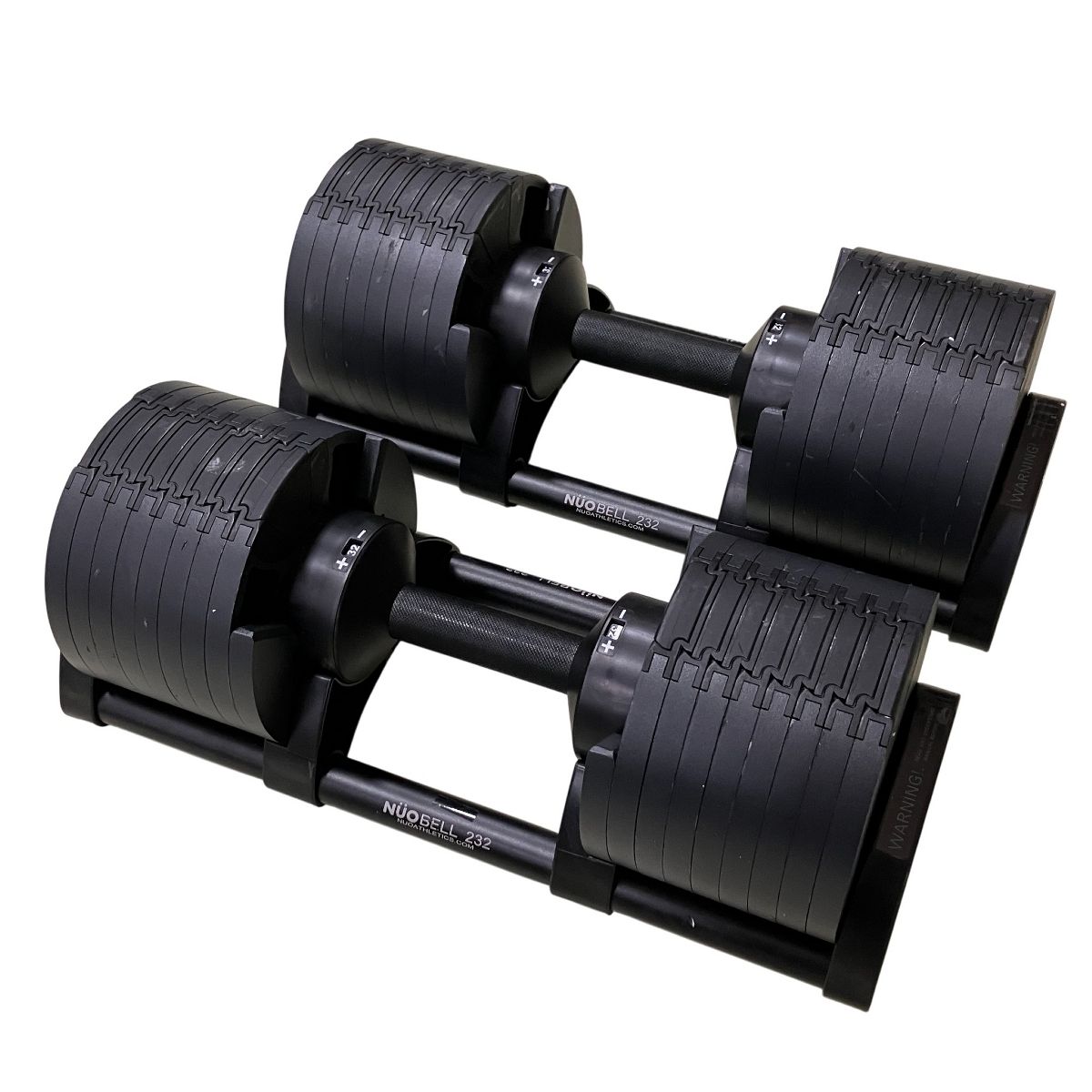 NUO NUOBELL 232 可変式 ダンベル 32kg 2個セット 2kg刻み 筋トレ H10482877